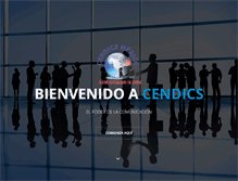 Tablet Screenshot of cendics.com